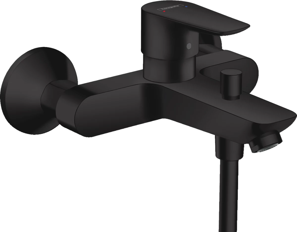 Vonios maišytuvas Hansgrohe Talis E, juoda matinė, 71740670