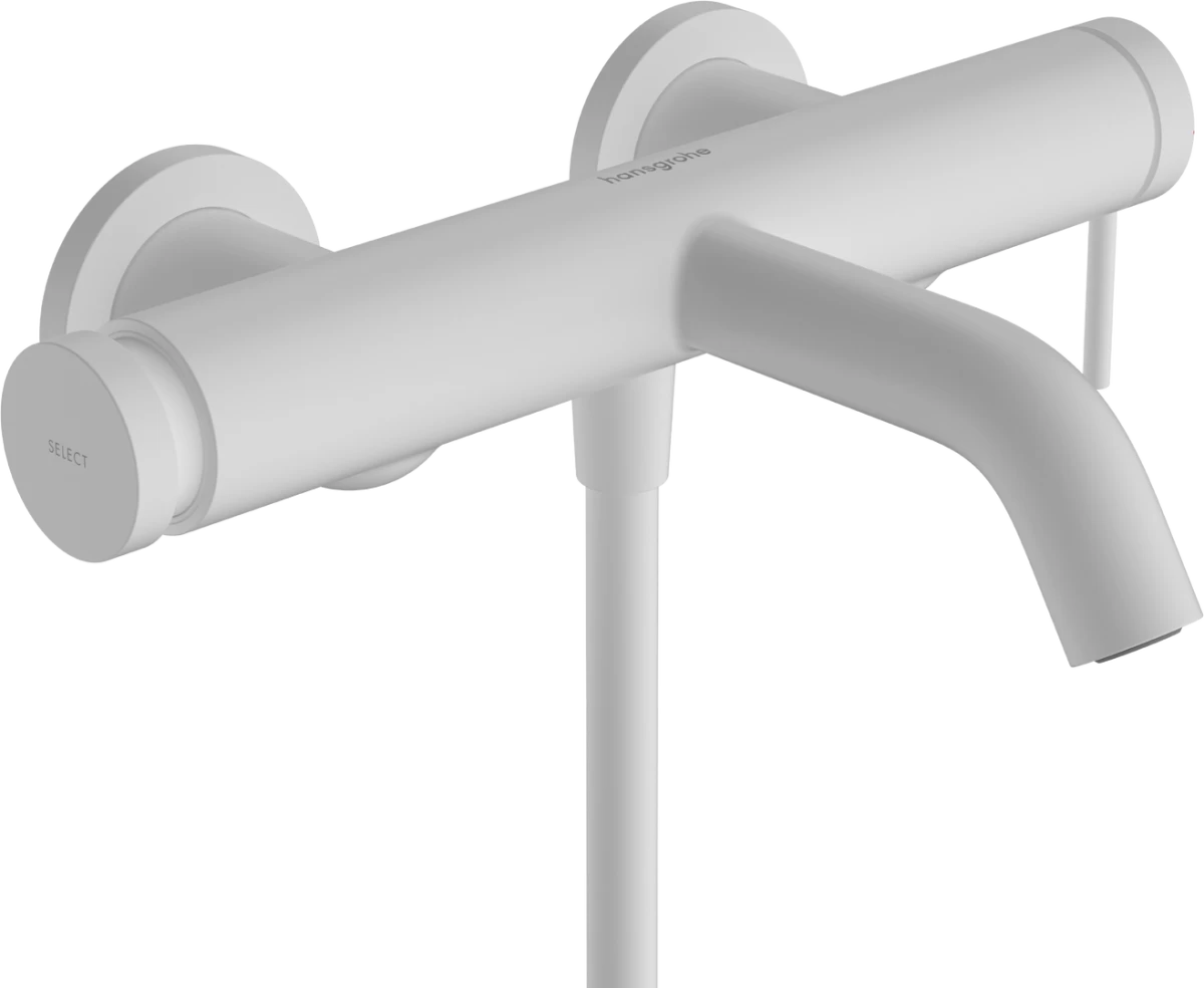 Vonios maišytuvas Hansgrohe Tecturis S, balta matinė, 73422700