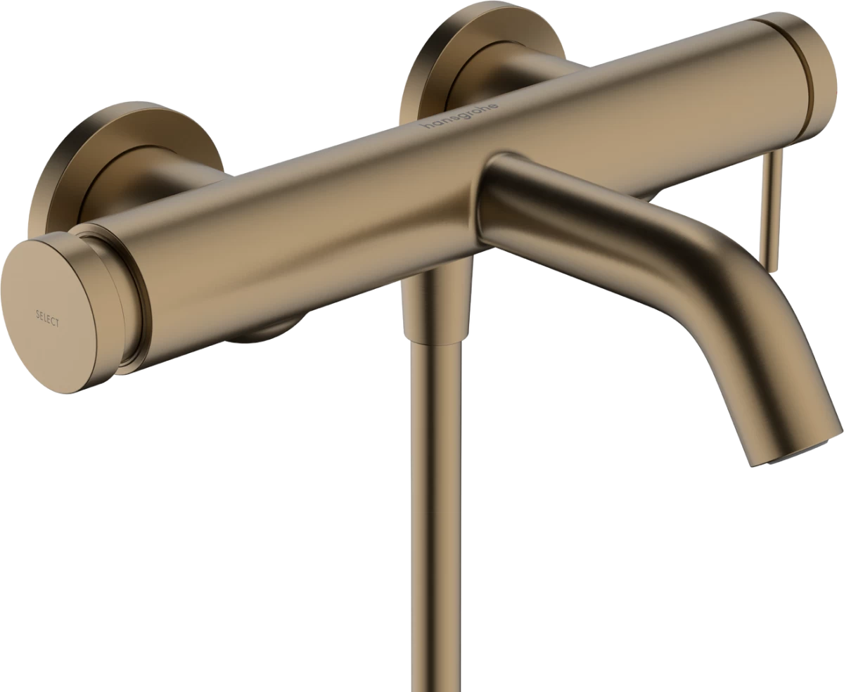 Vonios maišytuvas Hansgrohe Tecturis S, šlifuotos bronzos, 73422140