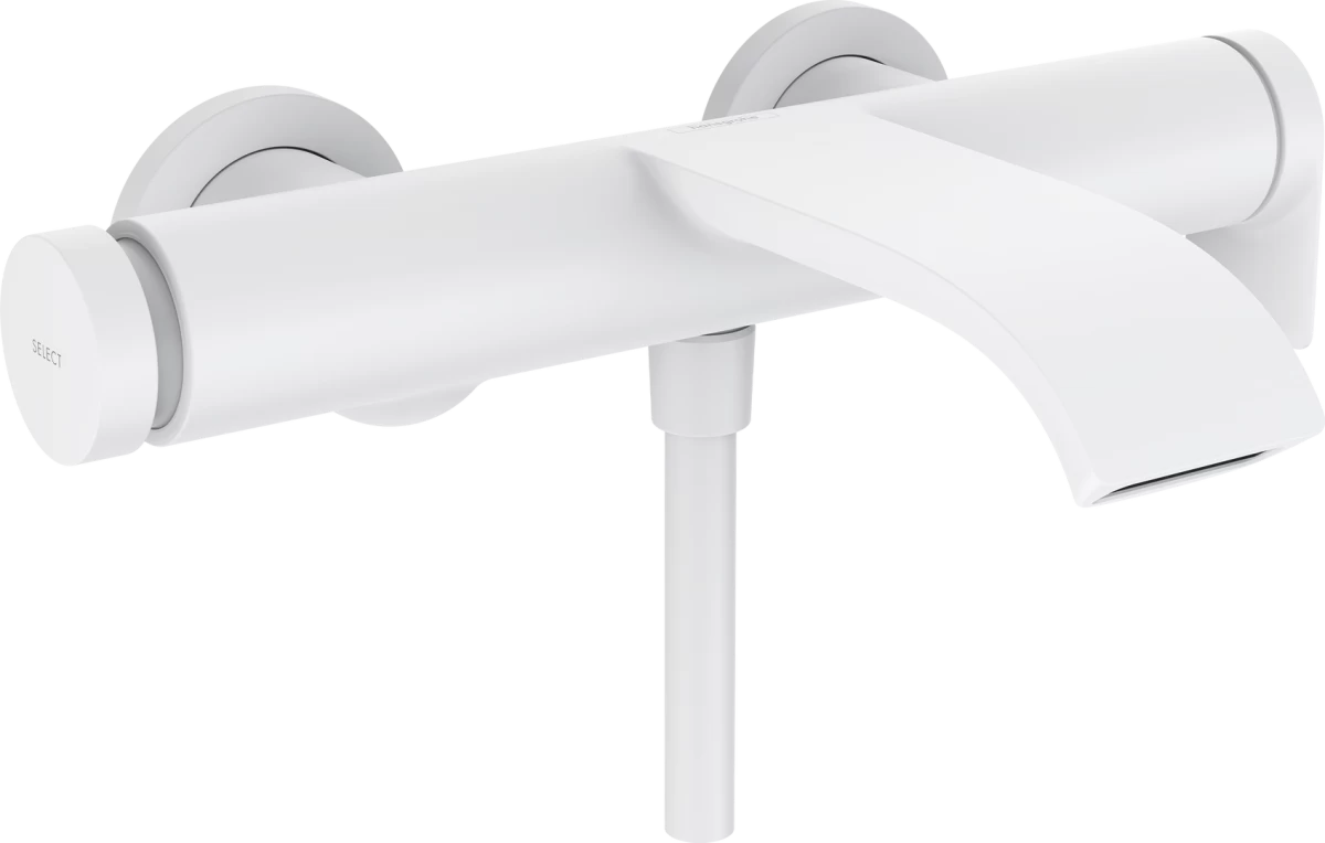 Vonios maišytuvas Hansgrohe Vivenis, balta matinė, 75420700