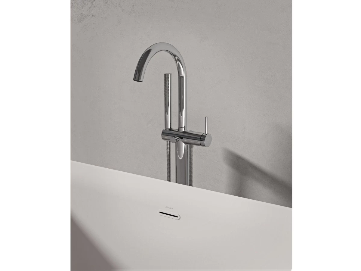 Vonios maišytuvas iš grindų FM082.00CR.RB7A, chromas X070436