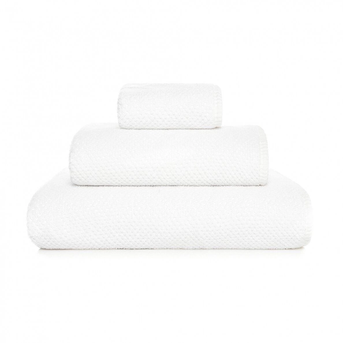 Vonios rankšluostis BEE WAFFLE 50x100 White, 340728220003