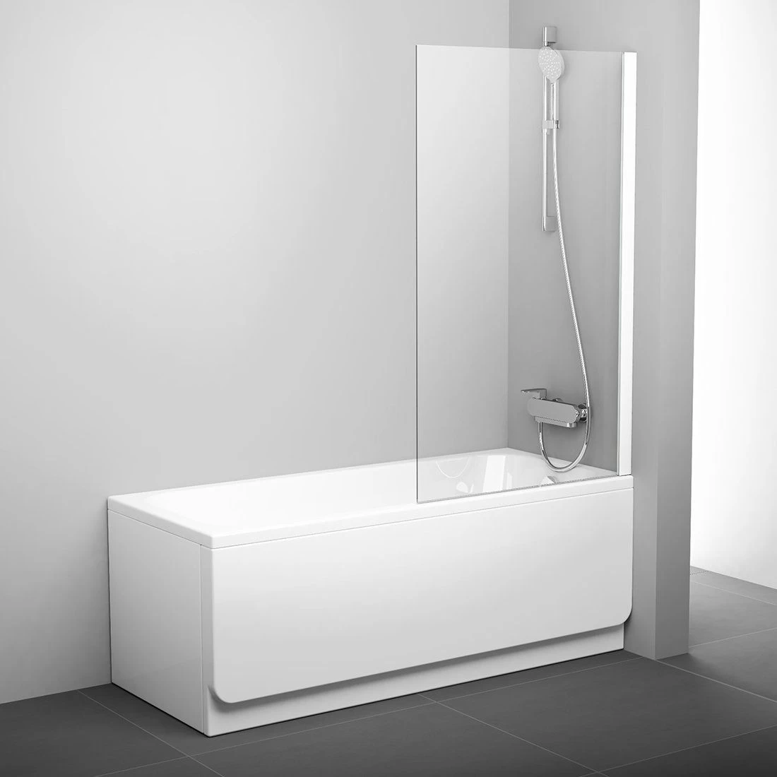 Vonios sienelė PVS1-80 balta Transparent 79840100Z1