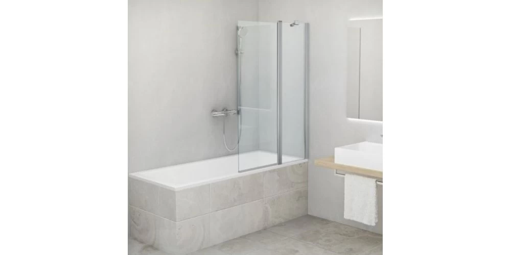 Vonios sienelė Roth CI BAF 110 cm, chromas