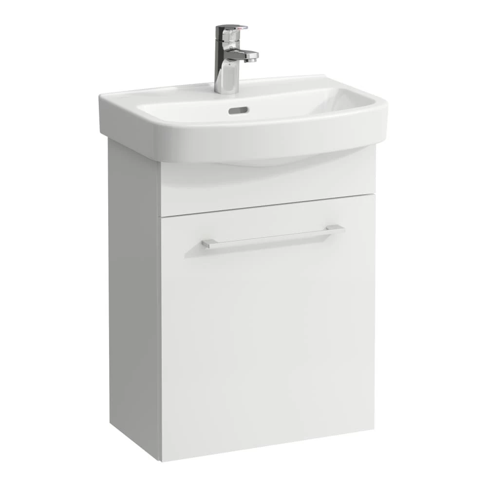 Vonios spintelė su praustuvu LAUFEN KOMPAS 50 cm, balta, H8631552201041