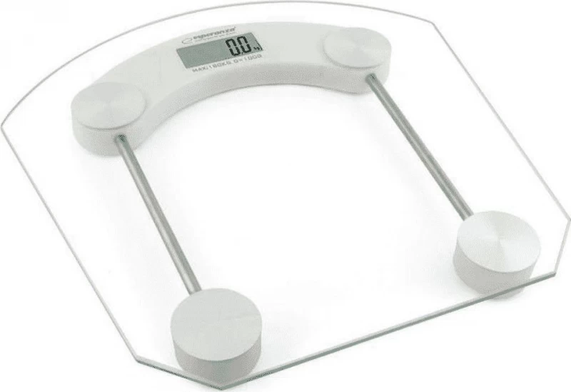 Vonios Svarstyklės Esperanza Pilates Ebs008w (maks. 180 Kg/baltos Spalvos Permatomos)