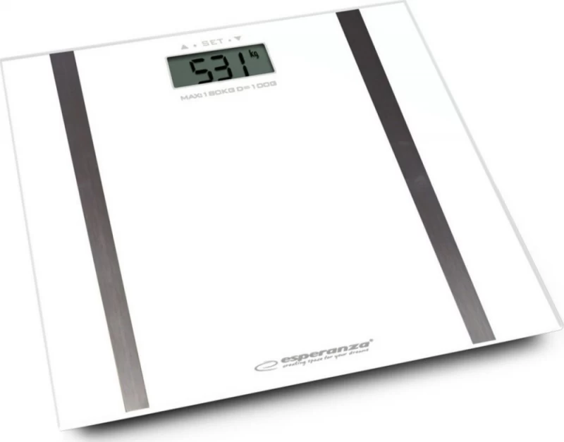 Vonios Svarstyklės Esperanza Samba Ebs018w (maks. 180 Kg / Baltos Spalvos)