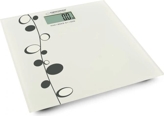 Vonios Svarstyklės Esperanza Zumba Ebs005 (maks. 180 Kg / Baltos Spalvos)