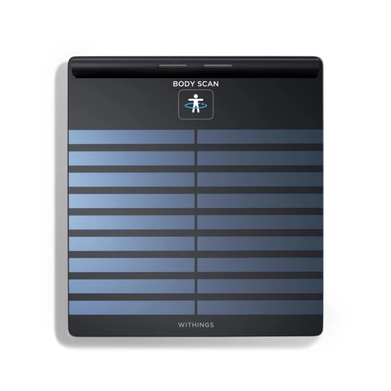 Vonios Svarstyklės Withings Body Scan (ne Daugiau Kaip 200 Kg / Juodos Spalvos)