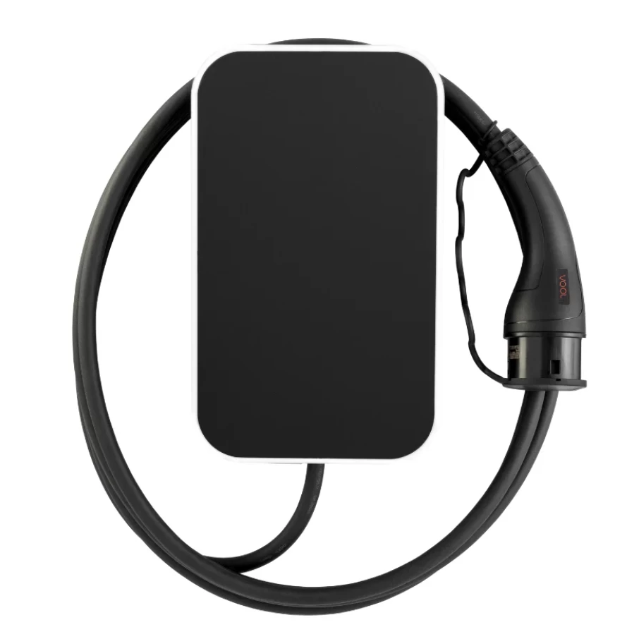 Vool - elektromobilių krovimo stotelė - Matt Black - 22kW - Max 32A su type 2 laidu