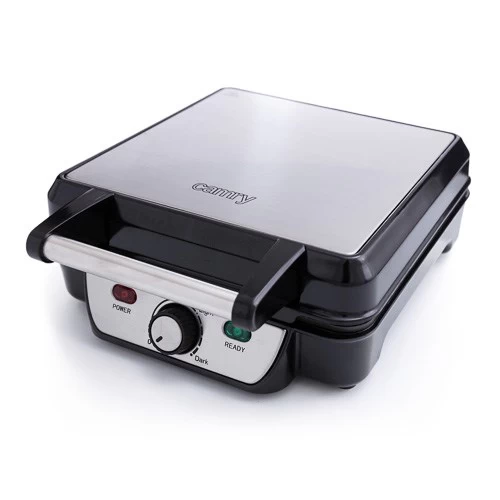 Waffle iron CAMRY CR 3025 (1150W; black color)