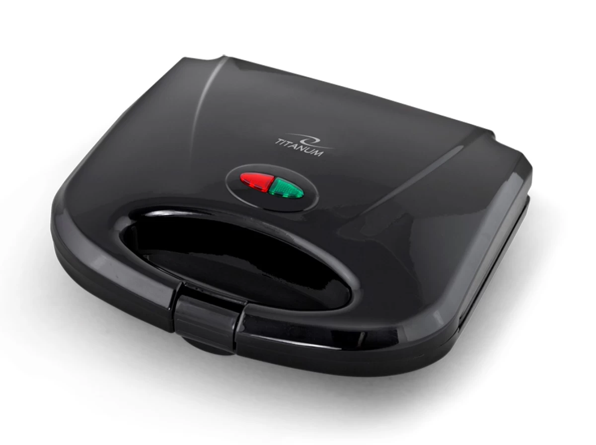 Waffle iron TITANUM Raspberry TKT003 (75W; black color)