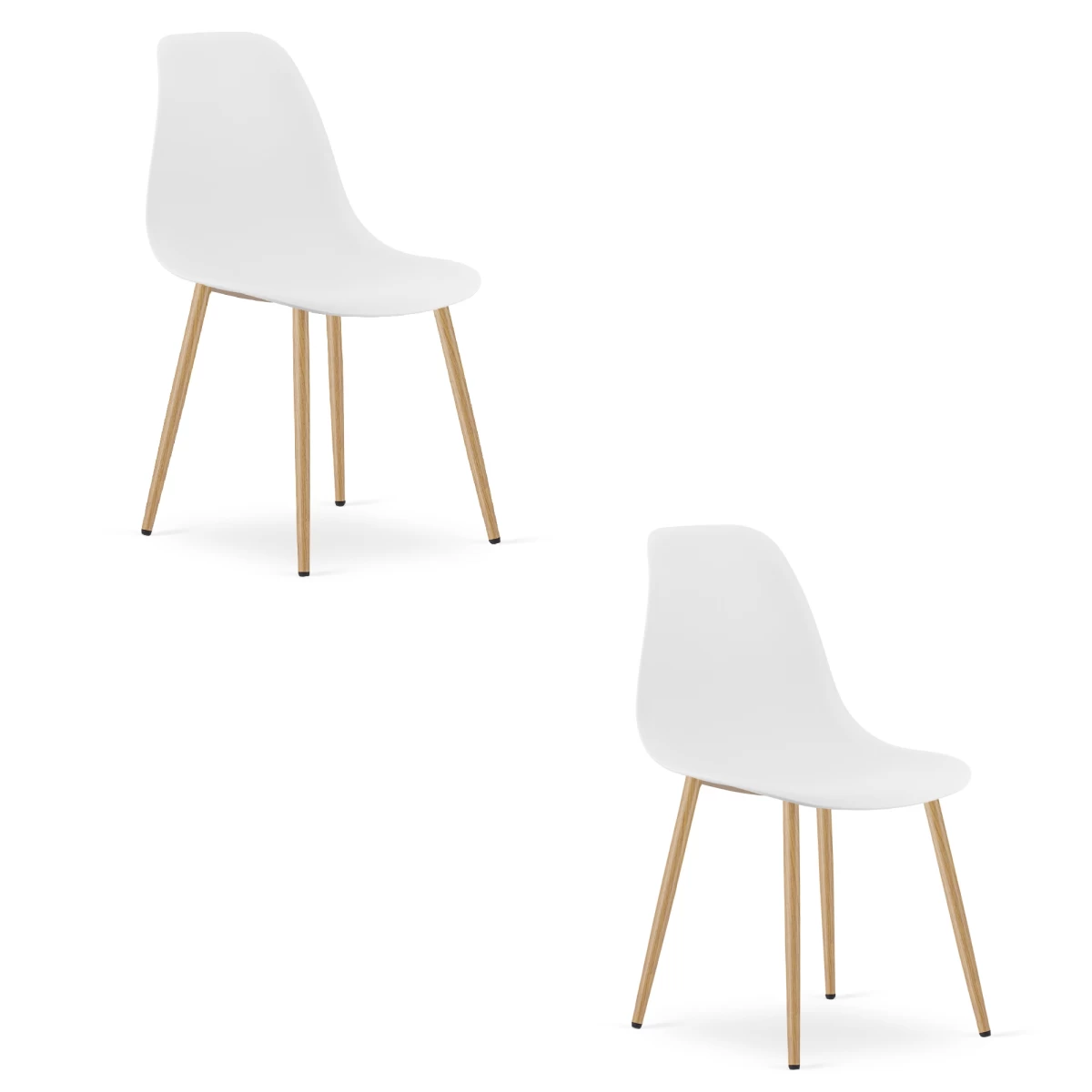 Wat Kėdė Balta / Natūralios Kojos X 2