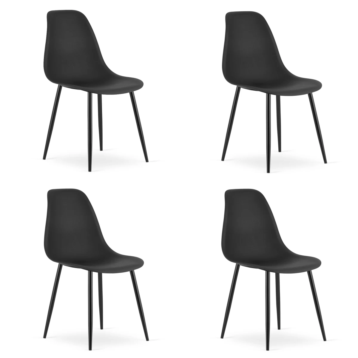 Wat Kėdė Juoda / Kojos Juodos X 4