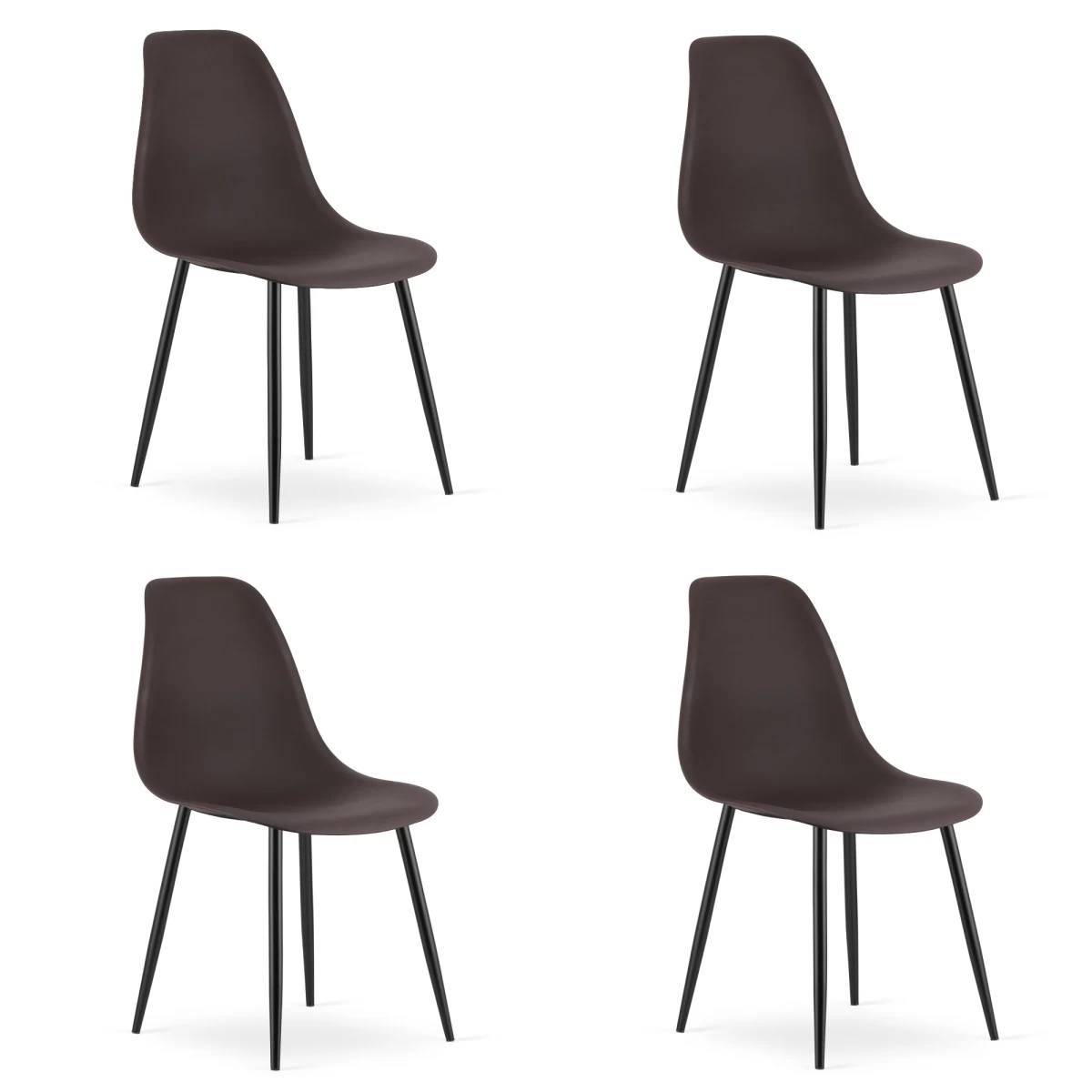 Wat Kėdė Kavos / Juodos Kojos X 4