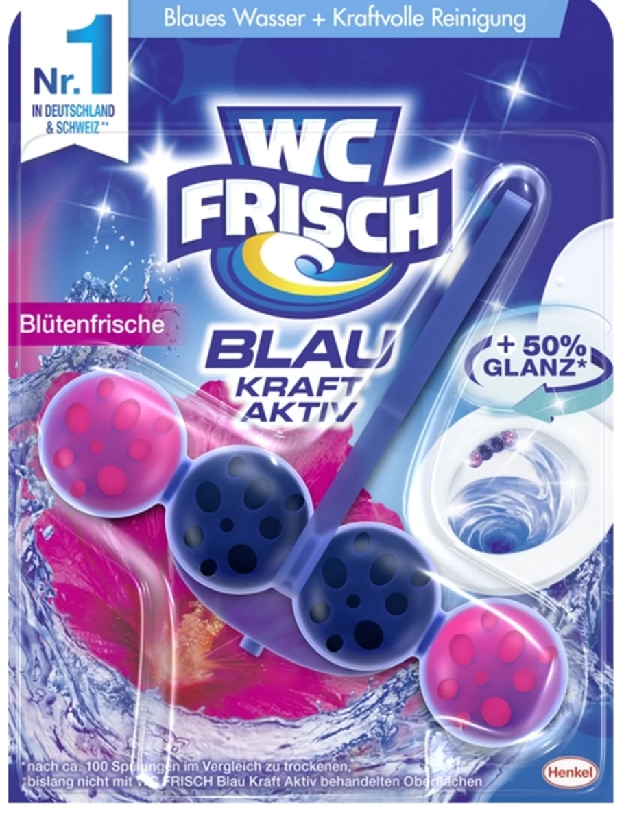 Wc Frisch, Blossom Freshness, Pakabinamas Blokelis, 50g (vokietijos Produktas).