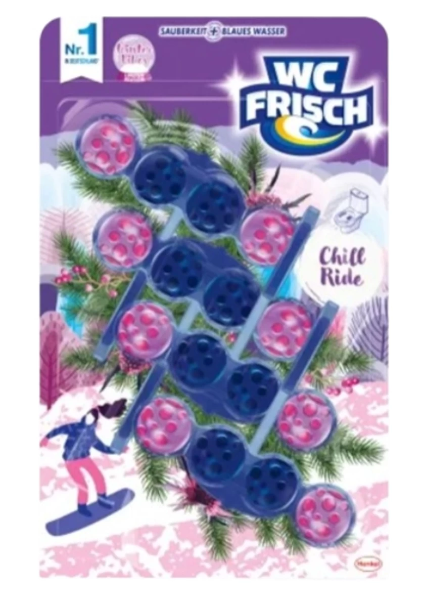 wc Frisch Chill Ride Tualeto Pakaba, 4 Vnt.