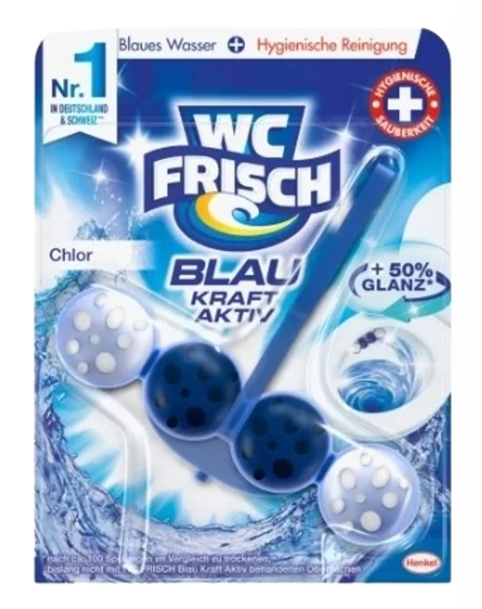 Wc Frisch, Chlorinas, Pakaba, 50g (vokietijos Produktas).