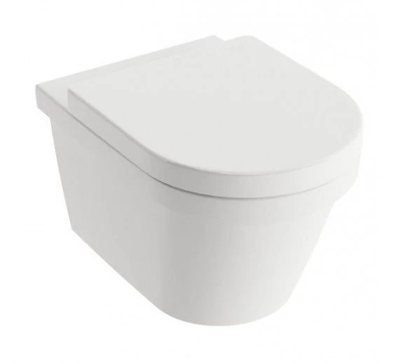 WC pakabinamas Chrome RimOff, baltas, X01651