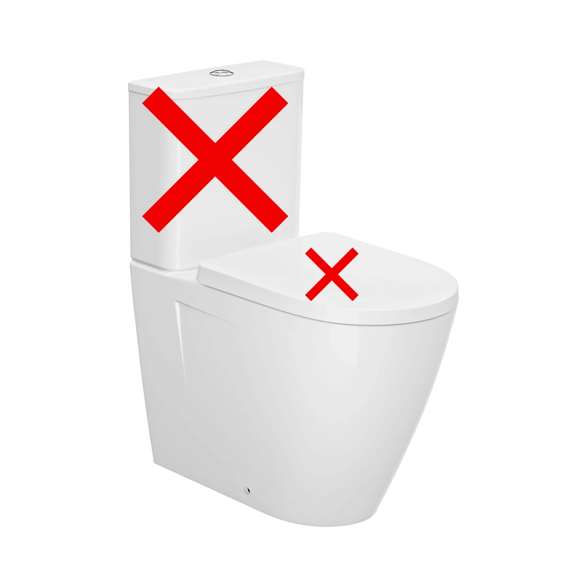 WC pastatomas unitazas Jika CUBITO STYLE, be bakelio ir dangčio, baltas H8244210002311