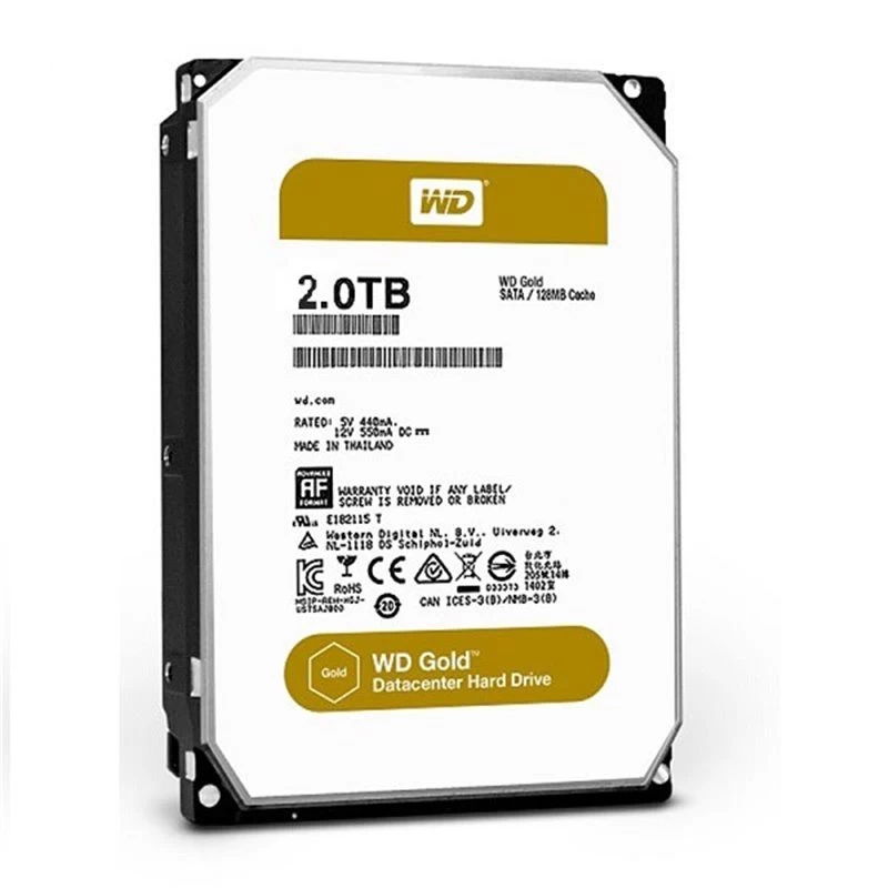 Wd Gold 2 Tb Wd2005fbyz (2tb /3.5&amp;quot; /7200rpm )