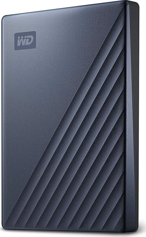 Wd My Passport Ultra Išorinis Kietasis Diskas (2 Tb / Mėlynas )