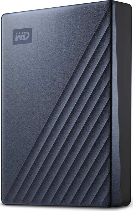 Wd My Passport Ultra Išorinis Kietasis Diskas (4 Tb / Mėlyna / Juoda )