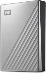 Wd My Passport Ultra Išorinis Kietasis Diskas (4 Tb / Sidabrinės/juodos Spalvos )
