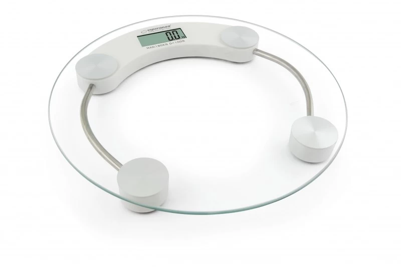 Weighing scale bathroom Esperanza Jukari EBS007W (white color)
