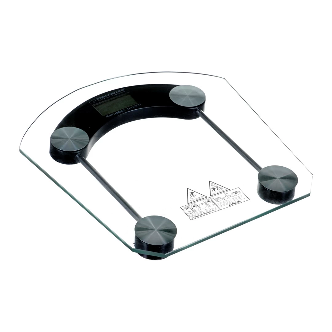Weighing scale bathroom Esperanza Pilates EBS008K (transparent color)
