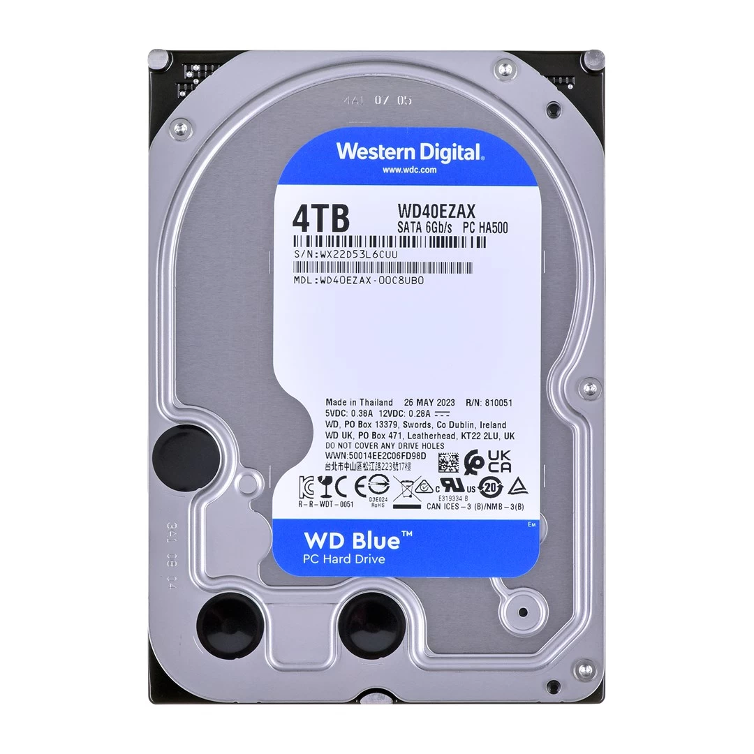Western Digital Blue WD40EZAX internal hard drive 3.5 4 TB Serial ATA III