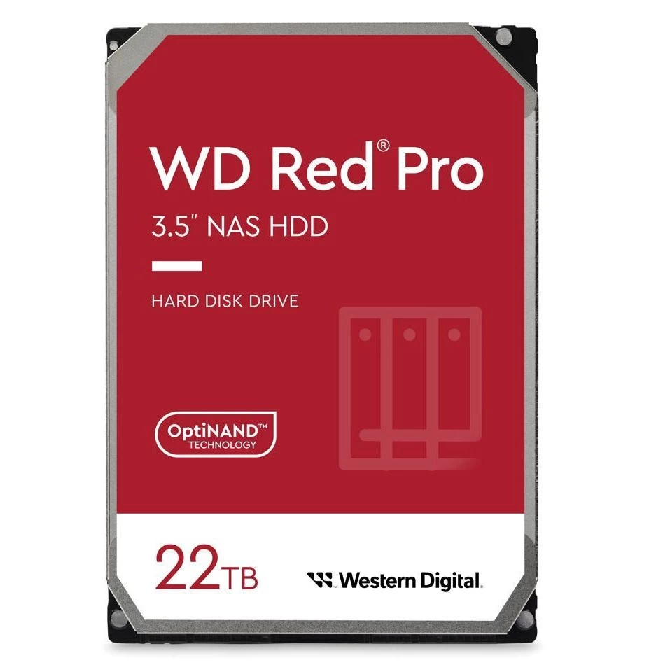 Western Digital Red Pro 3.5 22000 GB Serial ATA III