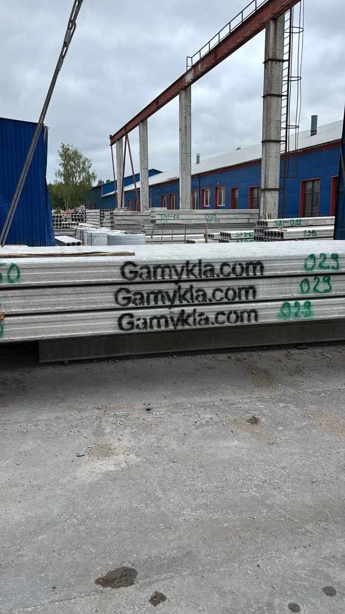 Gelžbetonio perdangos plokštės, sąramos