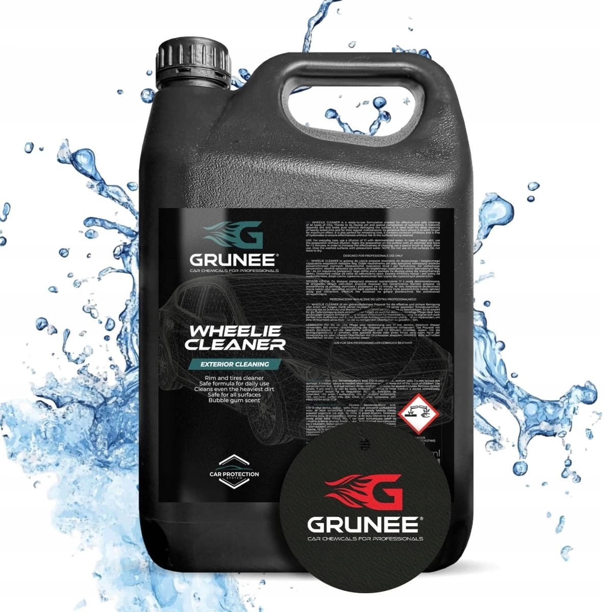 Whellie Cleaner - Skystis Automobilių Ratlankiams Grunee 5l