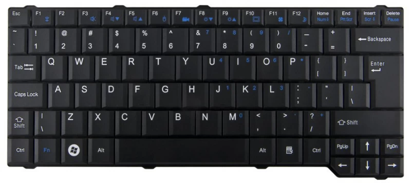 Whitenergy 07683-blk Klaviatūra