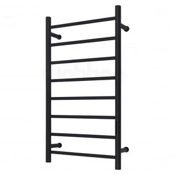 Wobbee LYMM elektrinis rankšluosčių džiovintuvas 90x50cm juodos matinės spalvos, W-DR-LYMM-5090BM