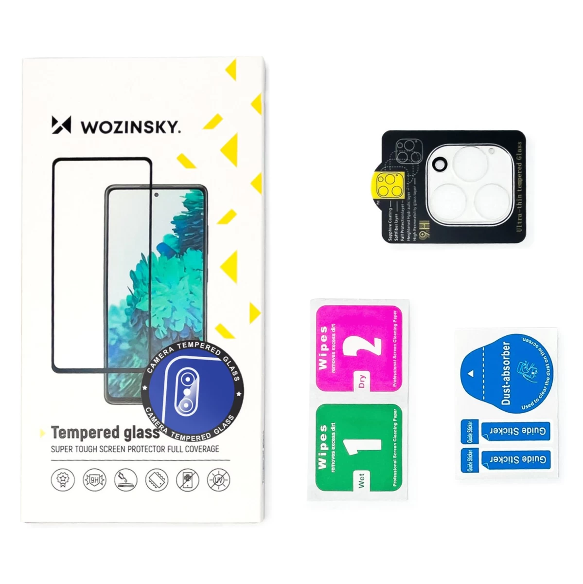 wozinsky Full Camera Glass Grūdintas Stiklas xiaomi Redmi A2 / redmi A1 Kameros Lęšiui 9h
