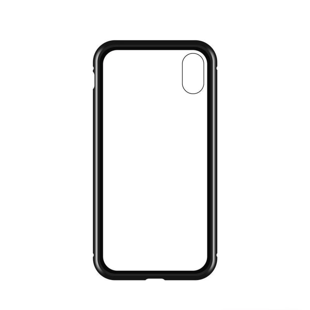 Wozinsky Full Magnetic Case Magnetinis Dėklas 360 Priekinis Ir Galinis Dangtelis Su įmontuotu Stiklu, Skirtas Vivo X60 Juodas-permatomas Wozinsky Full Magnetic Case Magnetinis Dėklas 360 Priekinis Ir Galinis Dangtelis Su įmontuotu Stiklu, Skirtas Vivo X60 Juodas-permatomas