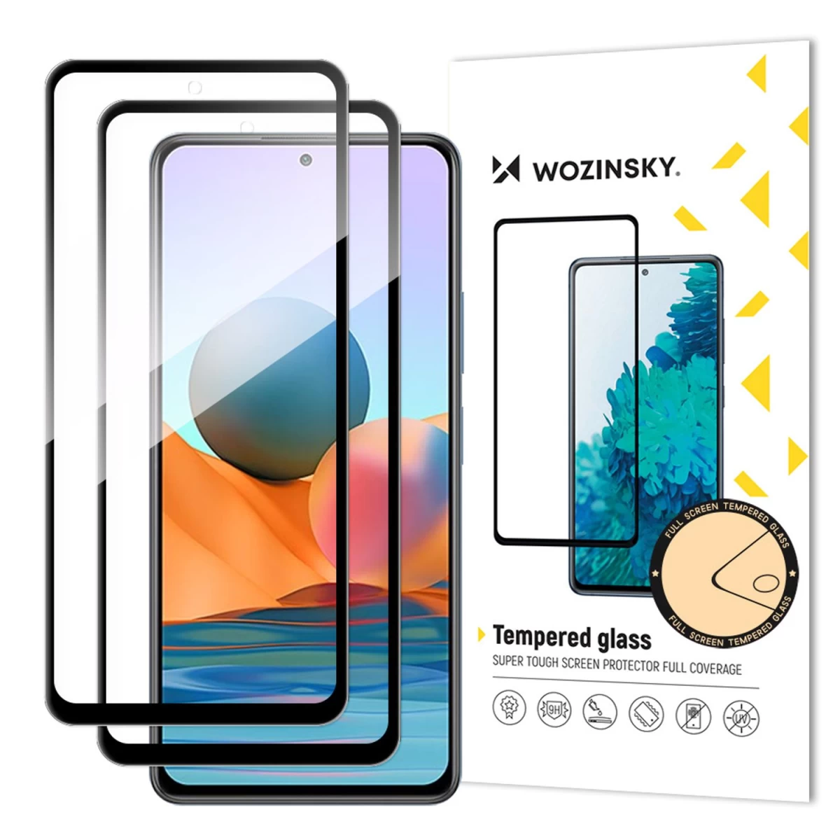 wozinsky Klijuojamasis Stiklas, Skirtas xiaomi Redmi Note 12 Pro+ / note 12 Pro / note 12 5g / note 12 / note 10 Pro - Juodas (2 Vnt.) wozinsky Klijuojamasis Stiklas, Skirtas xiaomi Redmi Note 12 Pro+ / note 12 Pro / note 12 5g / note 12 / note 10 Pro - Juodas (2 Vnt.)