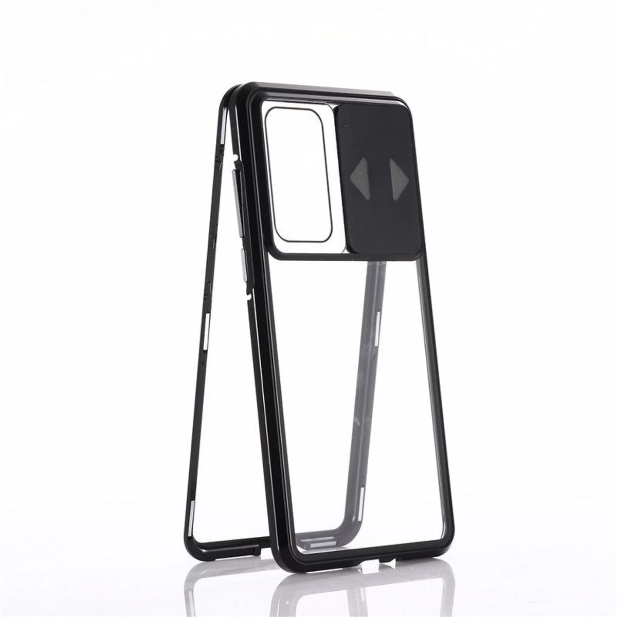 Wozinsky Magnetic Cam Slider Case Magnetinis 360 Viso Telefono Ekrano Stiklo Kameros Dangtelis Huawei P40 Juodas Wozinsky Magnetic Cam Slider Case Magnetinis 360 Viso Telefono Ekrano Stiklo Kameros Dangtelis Huawei P40 Juodas