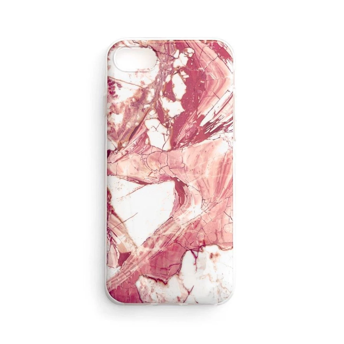 wozinsky Marble Marmurinis Gelinis Dangtelis Marmurinis Iphone 12 Pro Max Rožinis