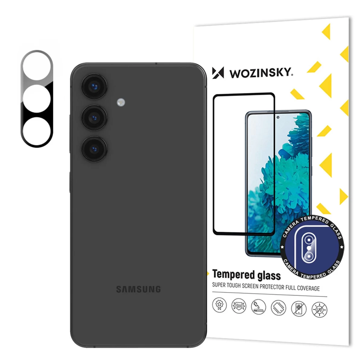 wozinsky Pilnas Kameros Stiklas 9h, Skirtas samsung Galaxy S24