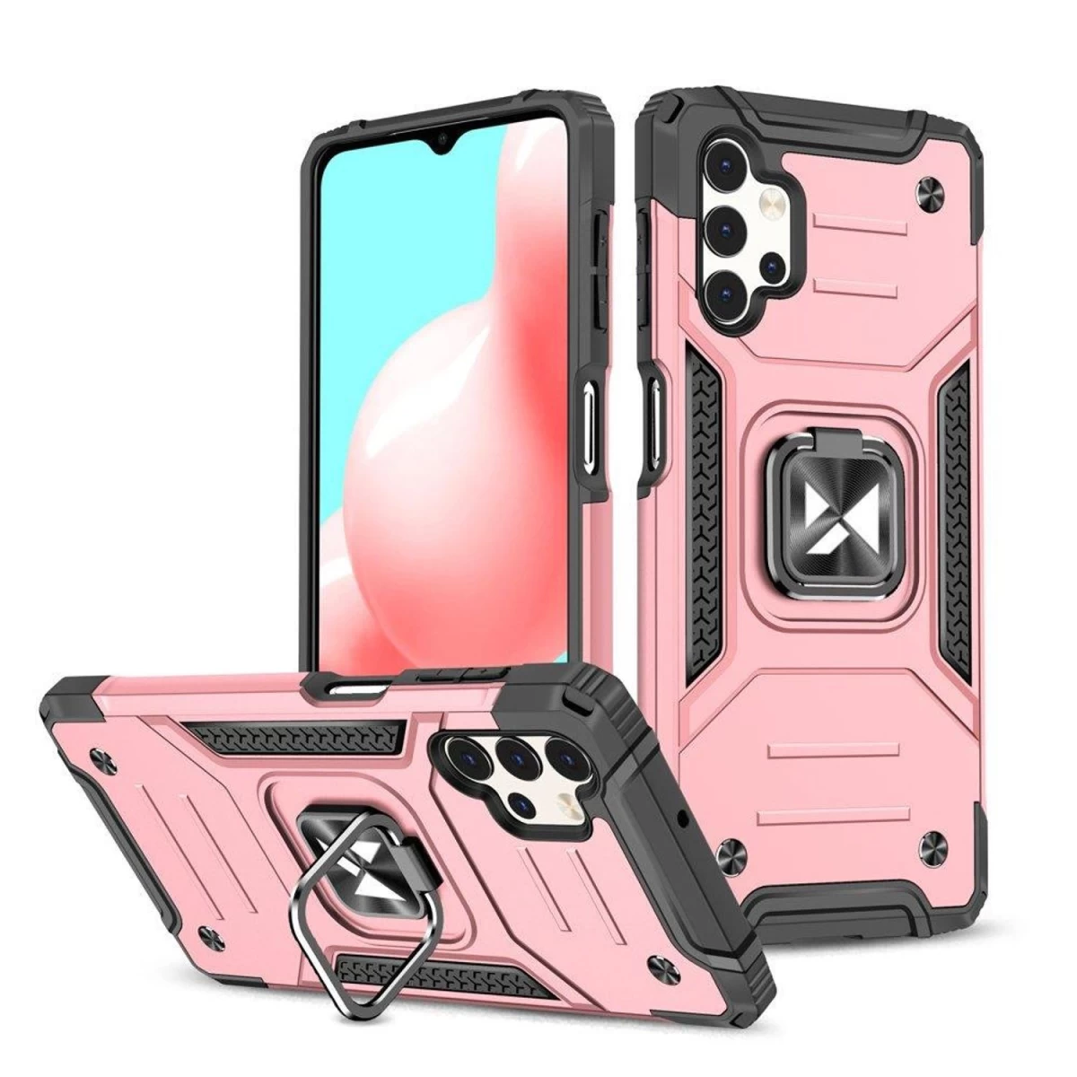 wozinsky Ring šarvuotas Hibridinis Dėklas + Magnetinis Laikiklis, Skirtas samsung Galaxy A73
