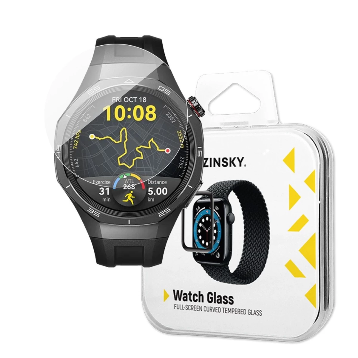 wozinsky Visiškai Klijuotas Grūdintas Stiklas, Skirtas huawei Watch Gt 5 / gt 5 Pro / gt 4 / gt 4 Pro / gt 3 / gt 3 Pro 46 Mm (2 Vnt.) wozinsky Visiškai Klijuotas Grūdintas Stiklas, Skirtas huawei Watch Gt 5 / gt 5 Pro / gt 4 / gt 4 Pro / gt 3 / gt 3 Pro 46 Mm (2 Vnt.)