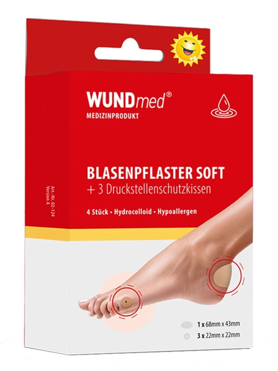 Wundmed, Callus Plasters, 4 Vnt. (vokietijos Produktas)