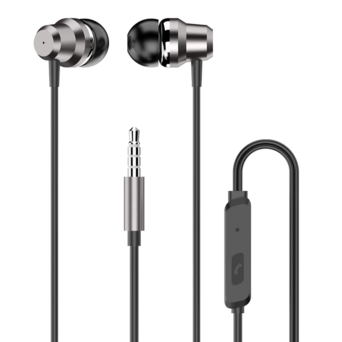 X10pro Mini Jack 3,5 Mm Laidinės Ausinės į Ausis - Juodos Spalvos