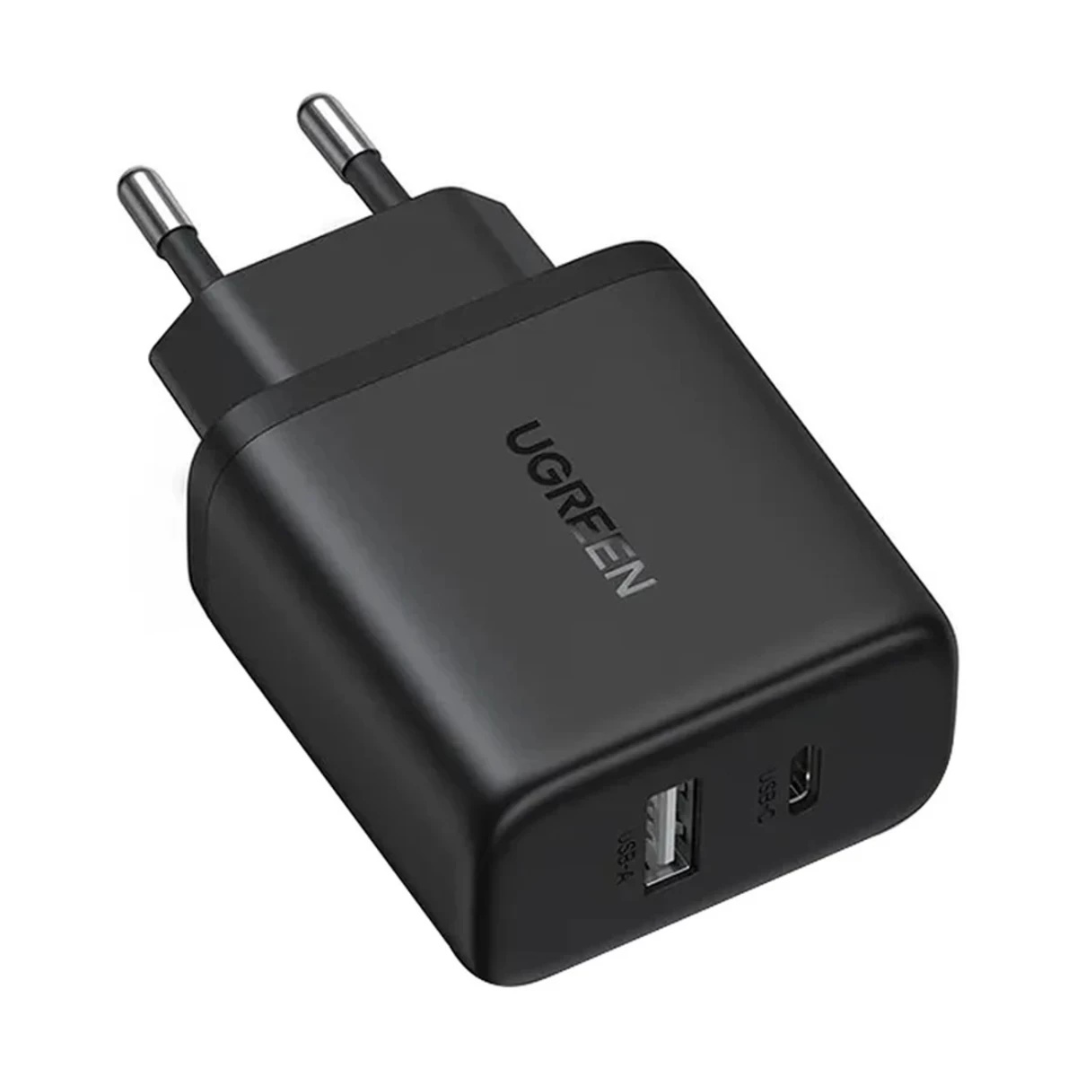 X227 Gan Gan Usb-a Usb-c 20 W Tinklo įkroviklis - Juodas