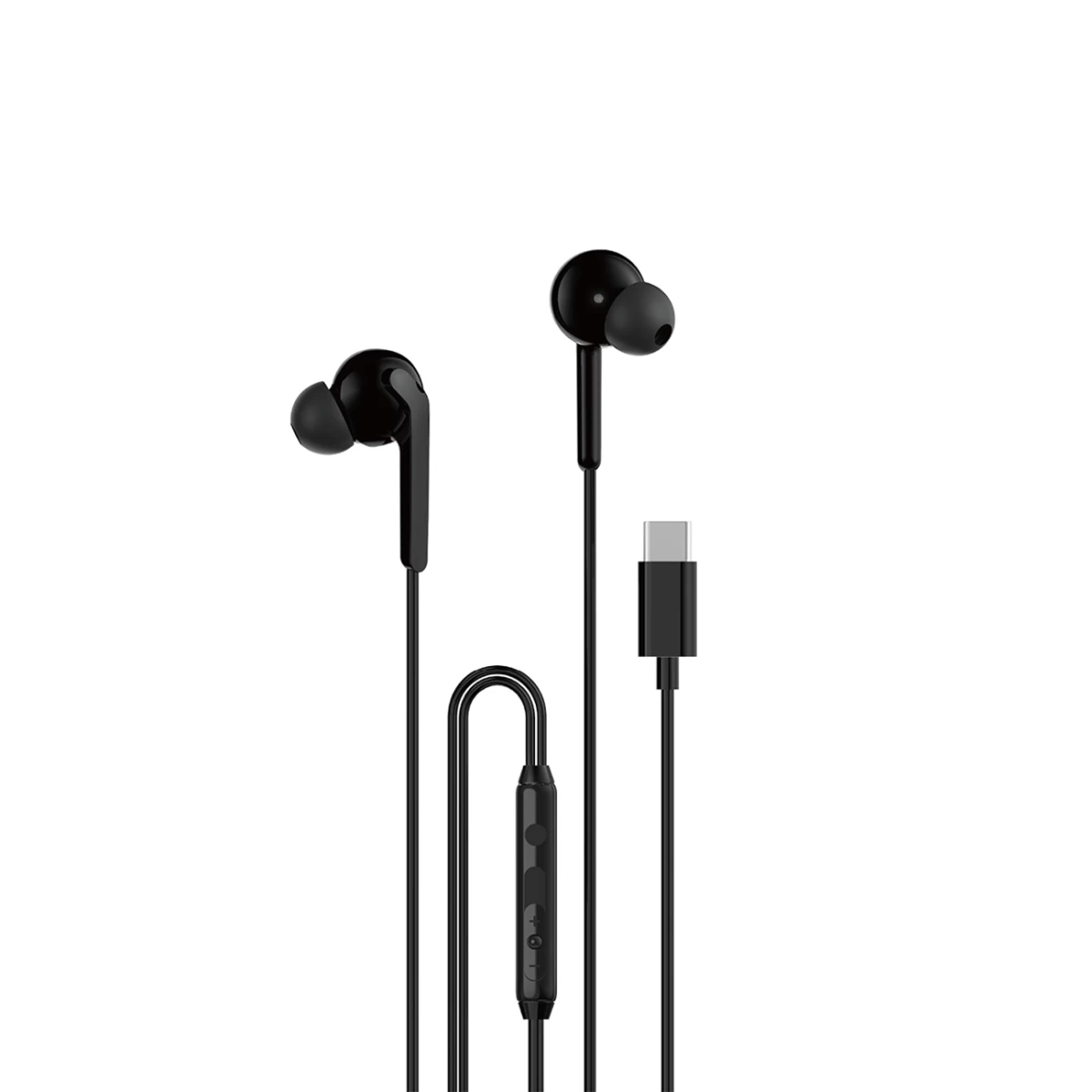 X3c+ Laidinės Ausinės į Ausis Su Mikrofonu Ir Usb-c Nuotolinio Valdymo Pulteliu 1,2 M - Juodos Spalvos X3c+ Laidinės Ausinės į Ausis Su Mikrofonu Ir Usb-c Nuotolinio Valdymo Pulteliu 1,2 M - Juodos Spalvos