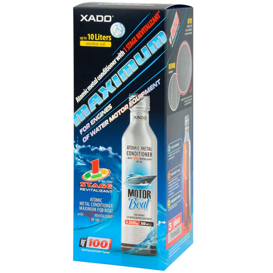 Xado Maximum vandens motorinės technikos varikliams