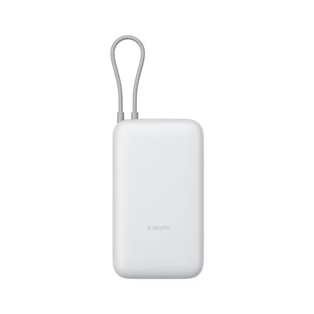Xiaomi 22.5W Išorinė baterija (Power Bank) 20000mAh, integruotas kabelis, Light Gray
